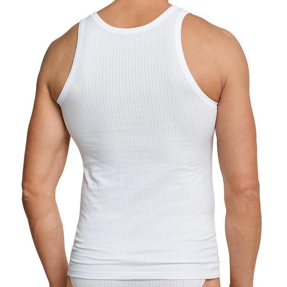 Schiesser Cotton Essentials Authentic Unterhemd 4er Pack  