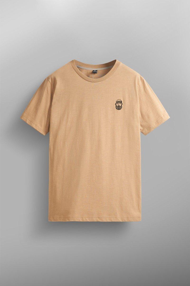 Image of Adak Tee-xl Unisex Beige XL