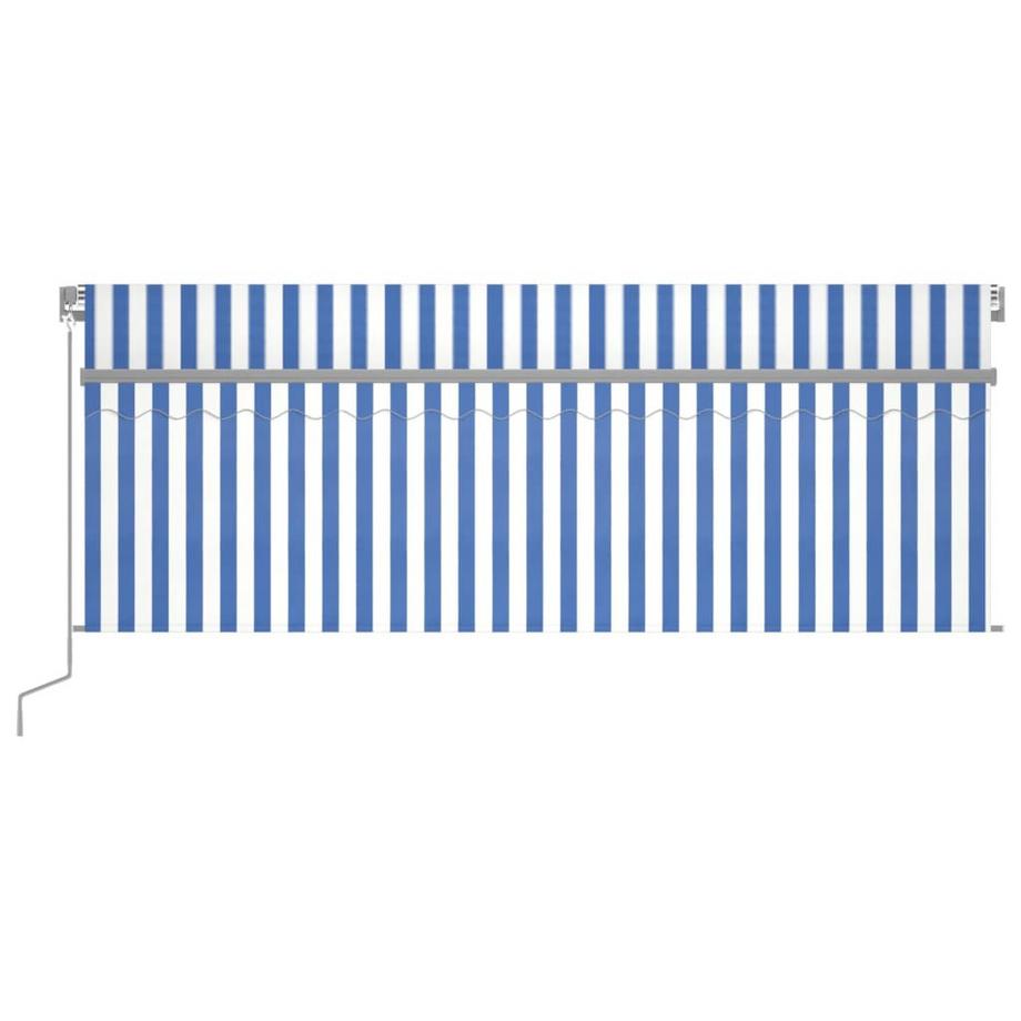 VidaXL Auvent rétractable aluminium  