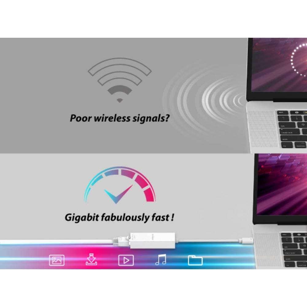 EDIMAX  Adaptateur USB-C vers Gigabit Ethernet 