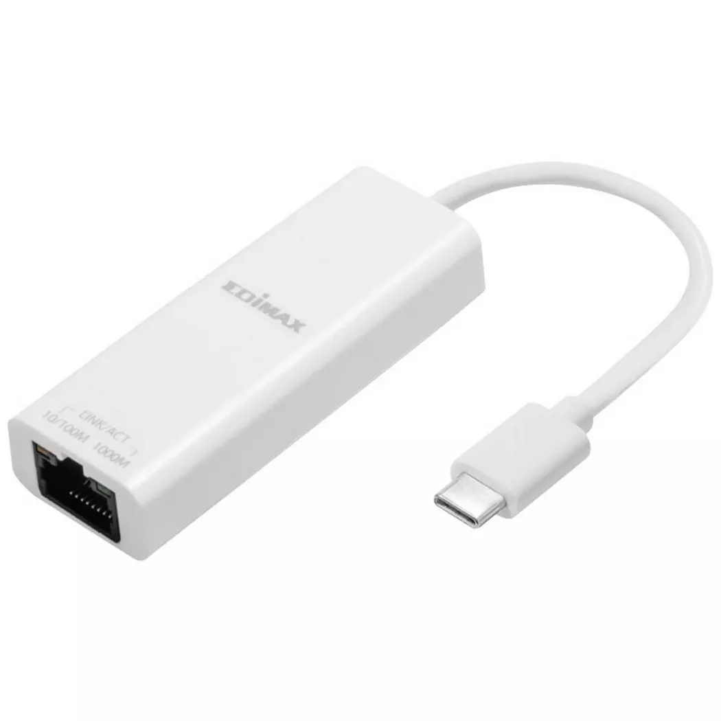 EDIMAX EU-4306C Network adapter 100/1000 MBit/s USB C RJ45 Network...
