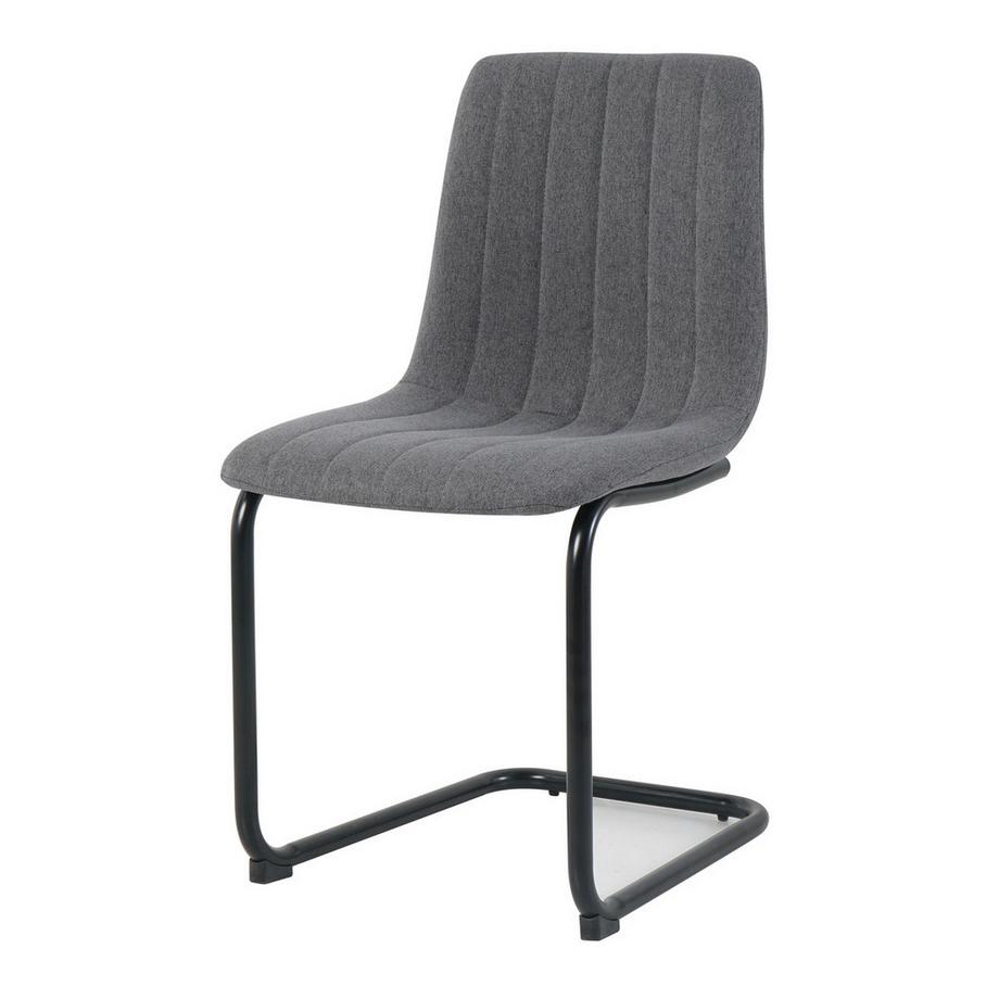 mutoni Chaise Apex anthracite (lot de 2)  