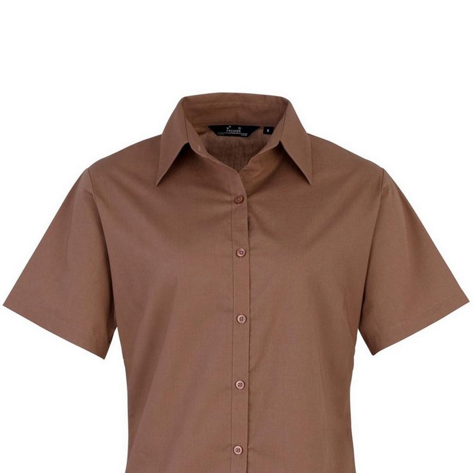 PREMIER Chemisier à manches courtes Popeline Chemise de travail  