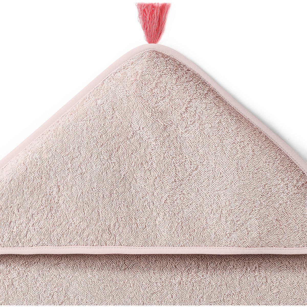 Image of Badetuch Azuris Aus Bio-frottee Unisex Rosa 100X100CM