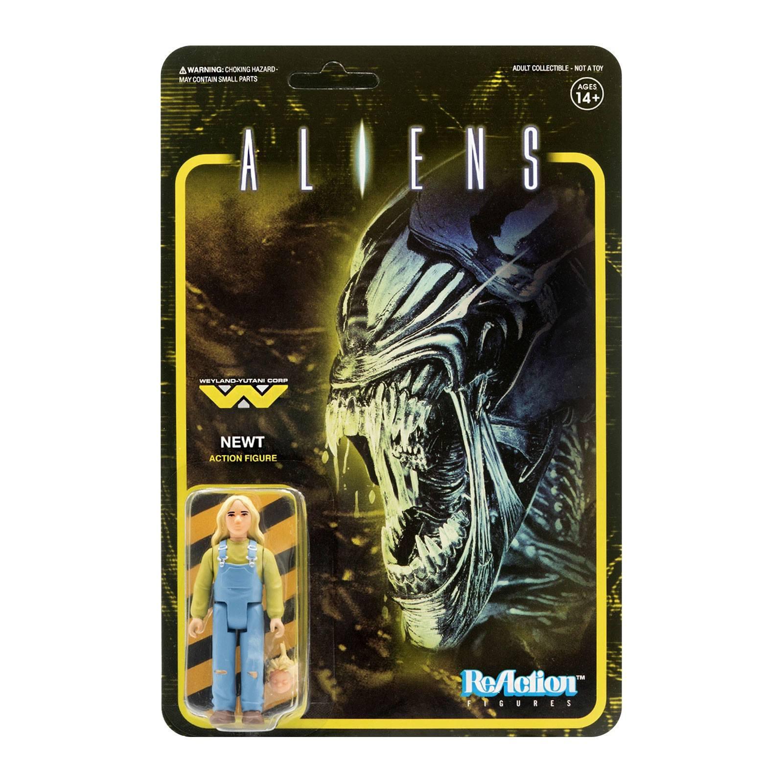 Mattel  Aliens ReAction Actionfigur Wave  Newt 