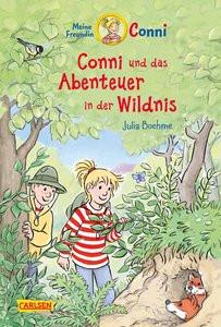 Conni Erzählbände 43: Conni und das Abenteuer in der Wildnis Boehme, Julia; Albrecht, Herdis (Illustrationen) Couverture rigide 