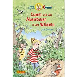 Conni Erzählbände 43: Conni und das Abenteuer in der Wildnis Boehme, Julia; Albrecht, Herdis (Illustrationen) Couverture rigide 