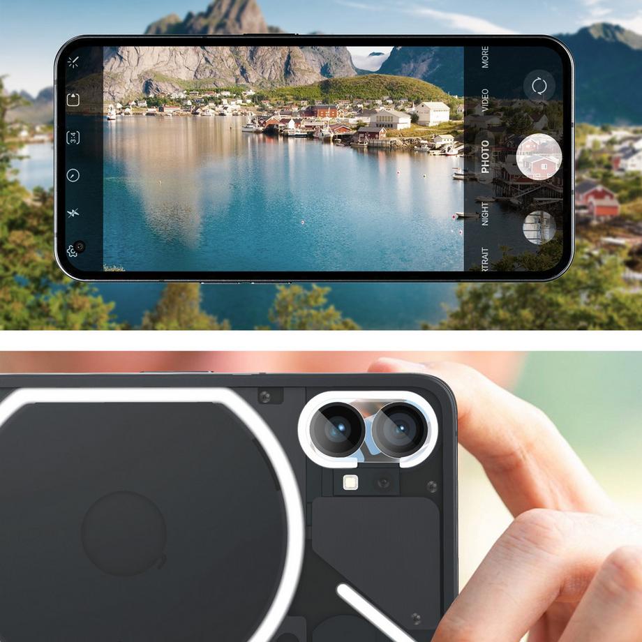 Avizar  Verre Caméra Nothing phone 1 Enkay 