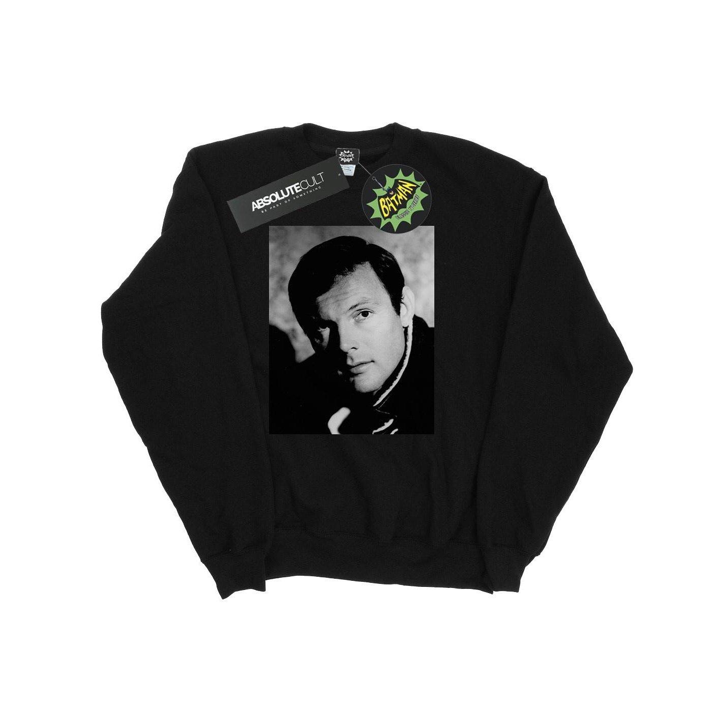 Image of Batman Tv Series Adam West Photograph Sweatshirt Jungen Schwarz 152-158