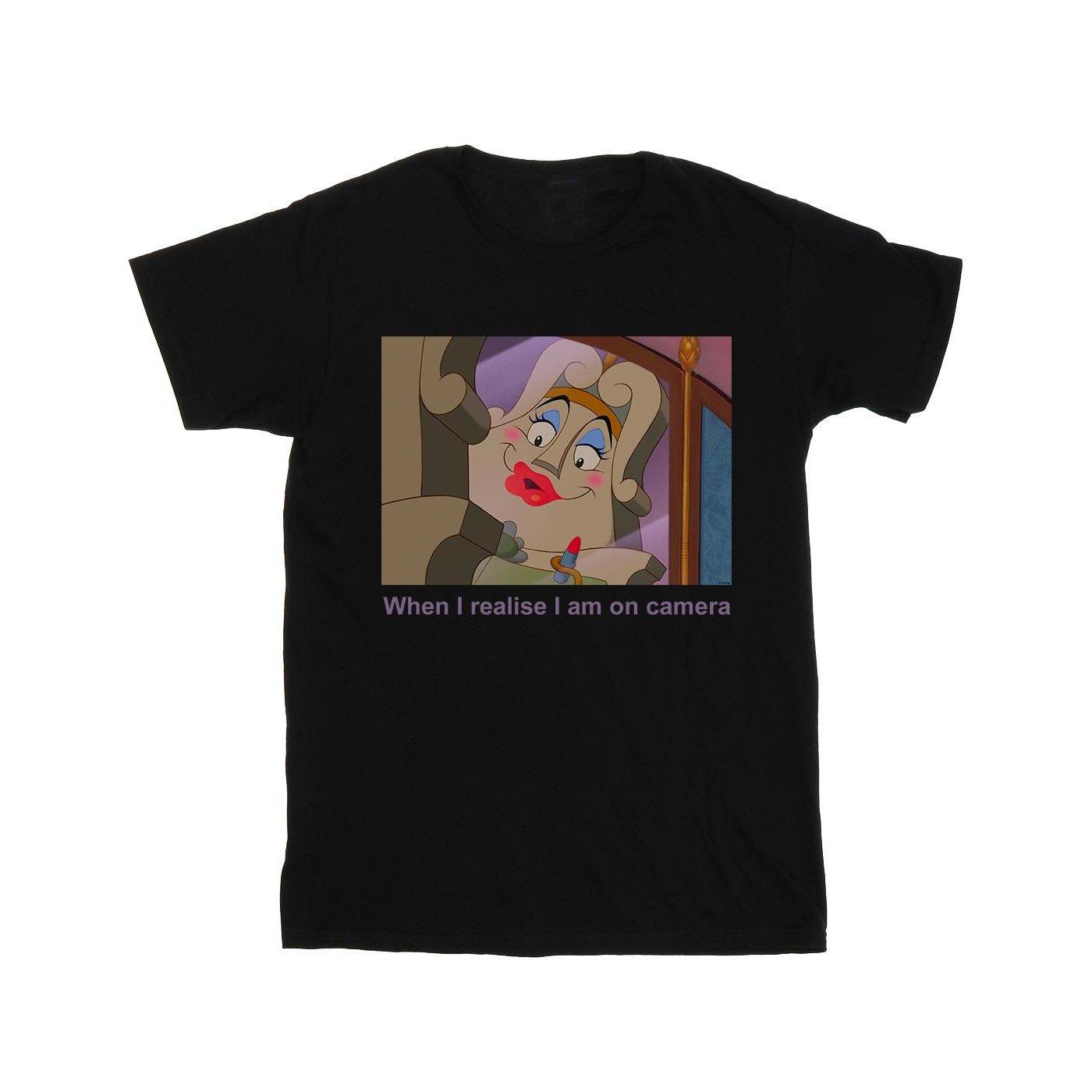 Image of Beauty And The Beast Madame De La Grande Bouche Tshirt Unisex Schwarz 140/146