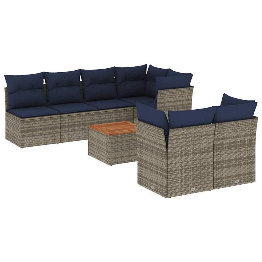 VidaXL Garten sofagarnitur poly-rattan  