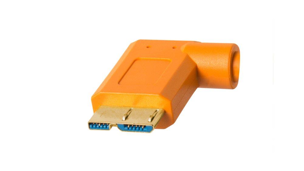 Tether Tools  CU61RT15-ORG cavo USB 4,6 m USB 3.2 Gen 1 (3.1 Gen 1) USB A Micro-USB B Arancione 