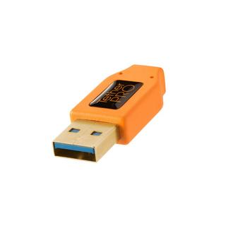 Tether Tools  CU61RT15-ORG cavo USB 4,6 m USB 3.2 Gen 1 (3.1 Gen 1) USB A Micro-USB B Arancione 