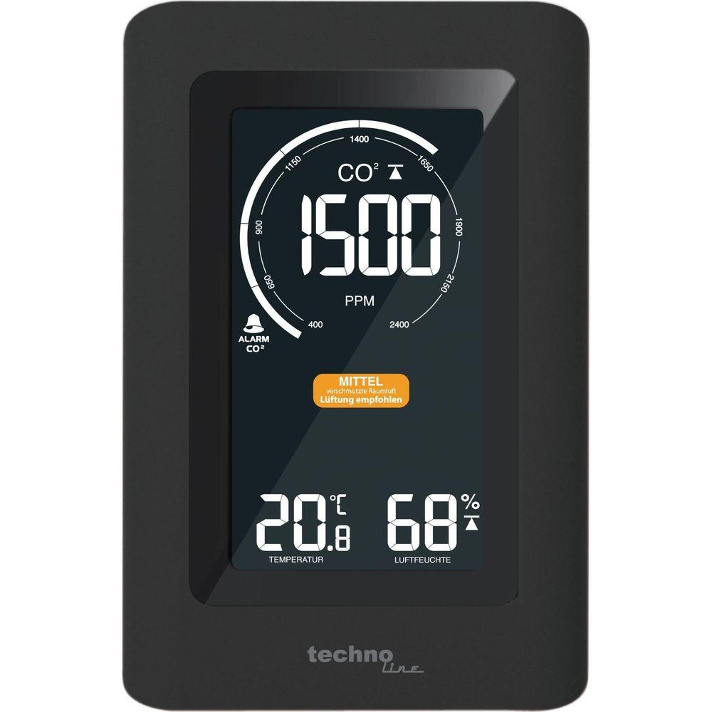 technoline Technoline WL 1030 stazione meteorologica digitale Nero CA/Batteria  