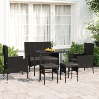 VidaXL Garten lounge set poly-rattan  