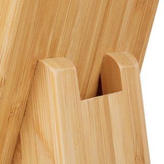 B2X Ceppo portacoltelli in bambù con cannuccia  