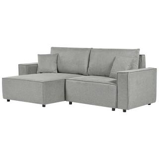 Beliani Ecksofa aus Polyester Minimalistisch KARILA  