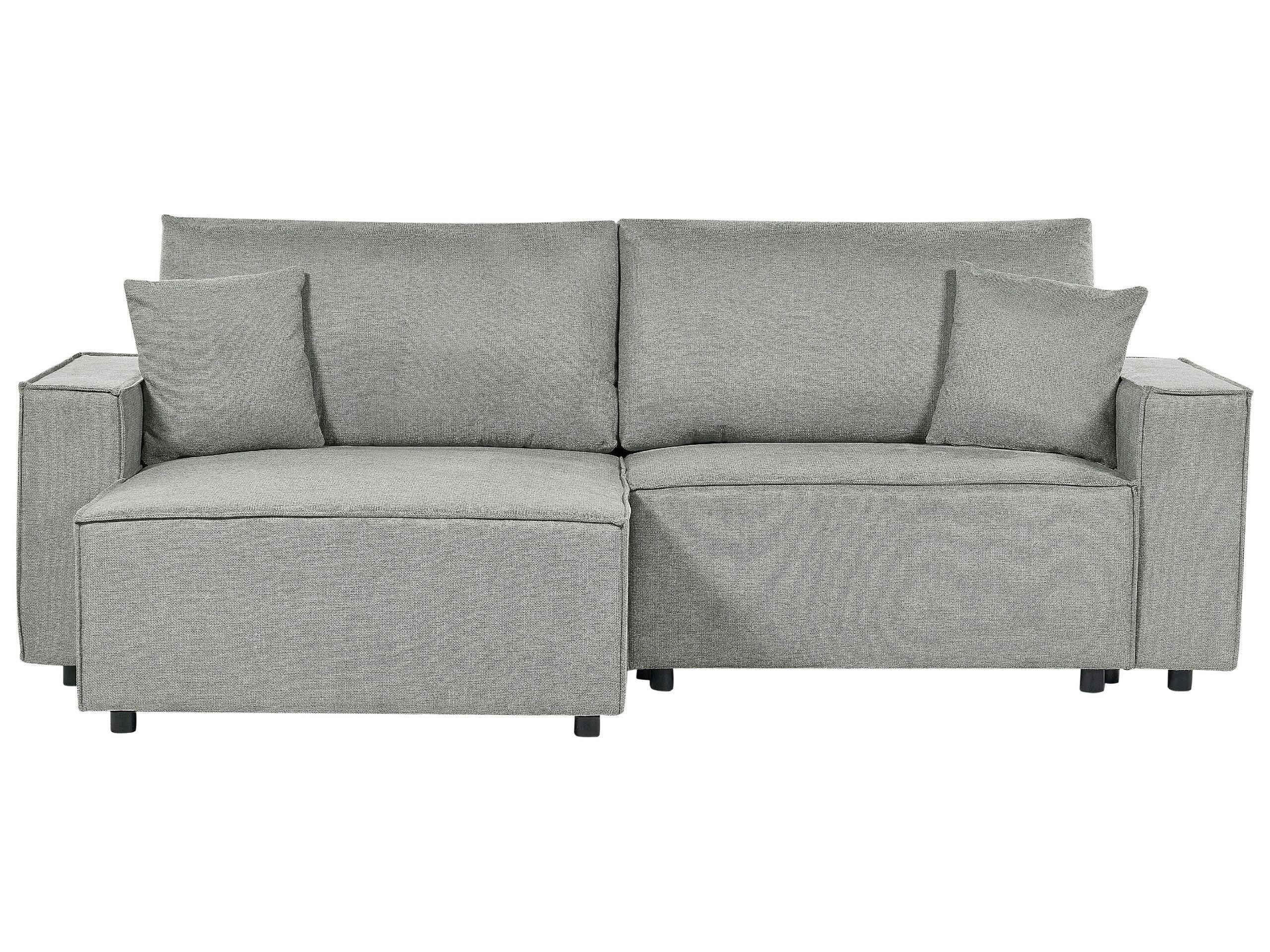 Beliani Ecksofa aus Polyester Minimalistisch KARILA  