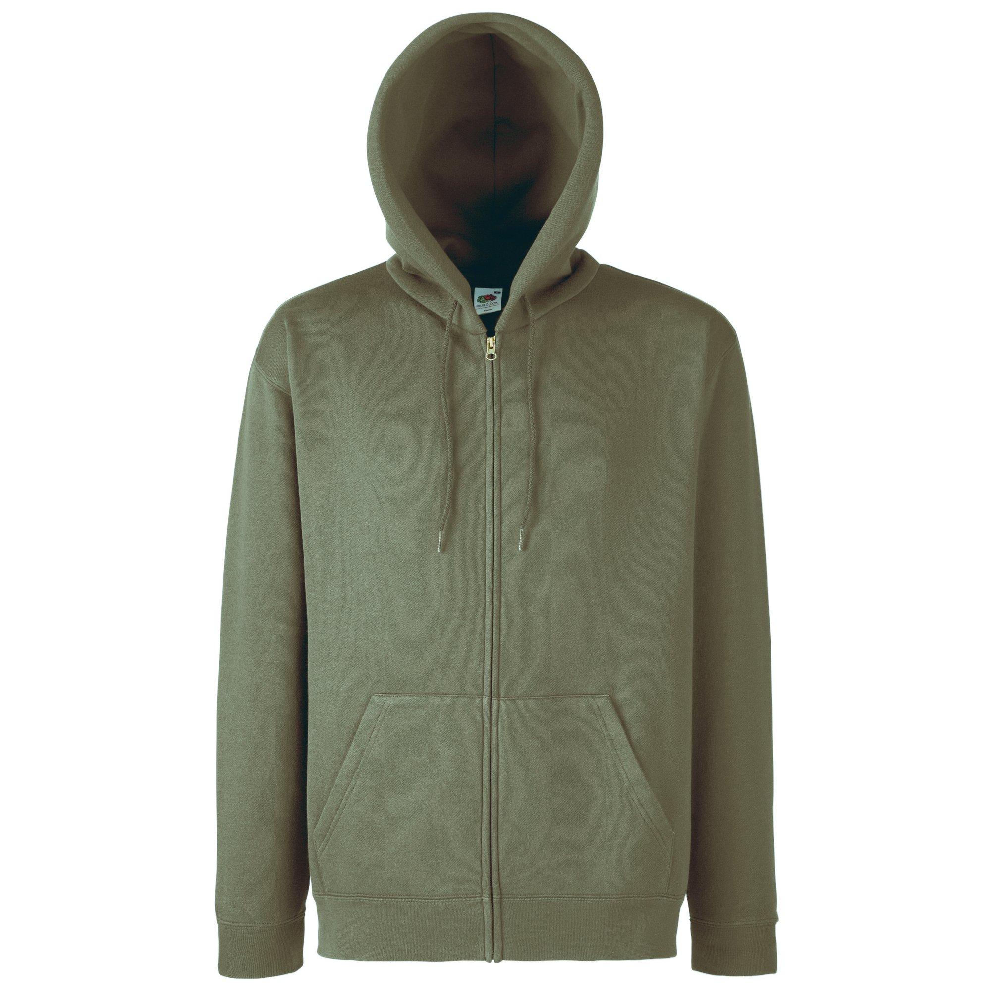 Image of Kapuzenjacke Herren Olivegrün XL