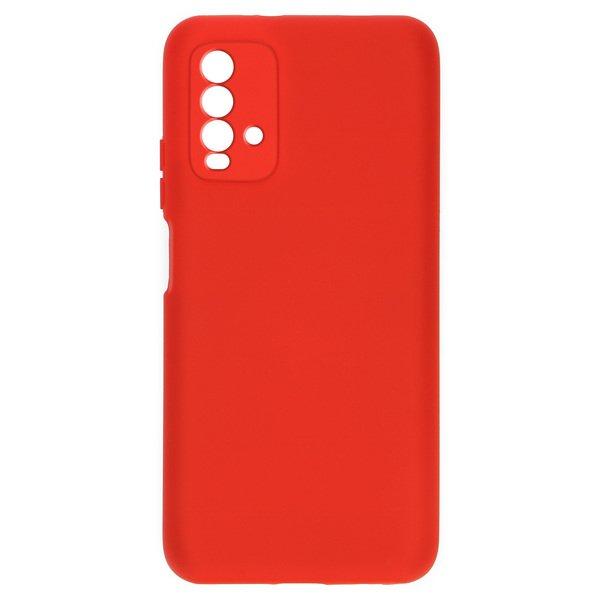 Avizar  Coque Xiaomi Redmi 9T Soft Touch Rouge 