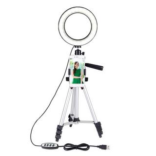 Avizar  Treppiede luminoso 360° p. smartphone 