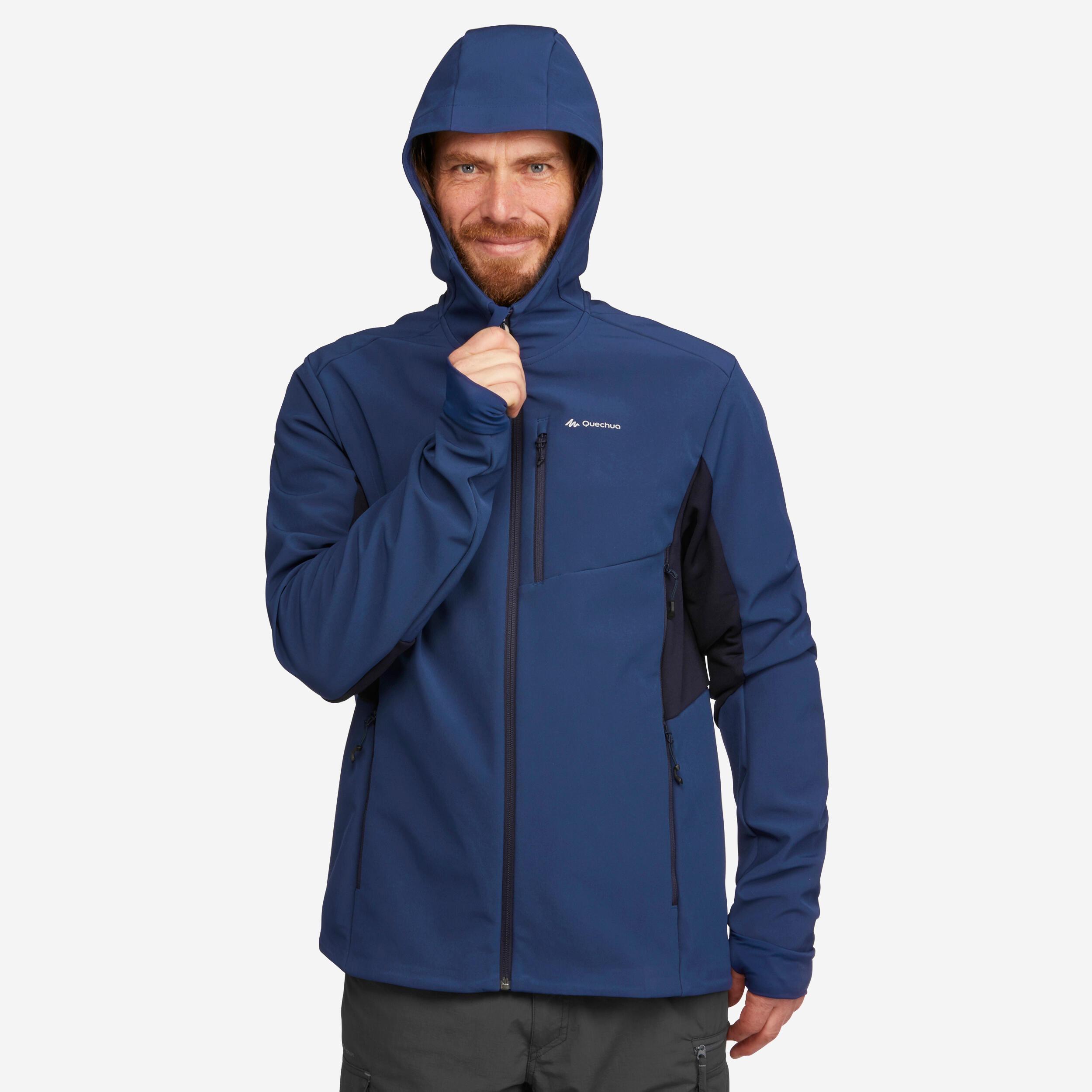 Image of Softshell-jacke - Mt500 Herren Blau Bedruckt M