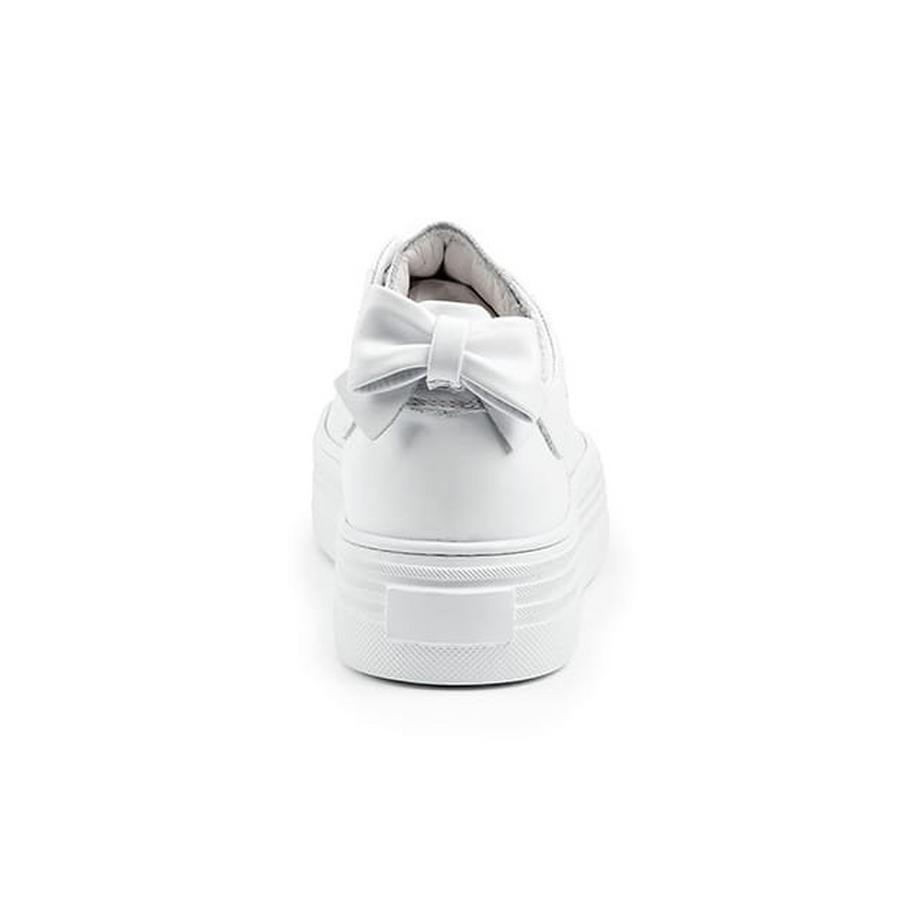 Nero Giardini Sneaker Plateforme avec Détail Nœud  