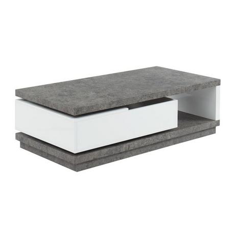 Vente-unique Couchtisch MDF BetonOptik FLAVIAN  