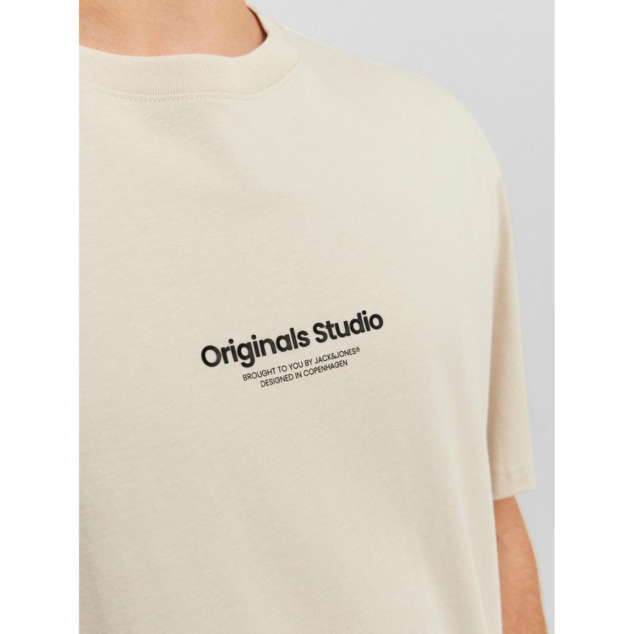 JACK & JONES Jorvesterbro T-shirt col rond avec impression 3D  