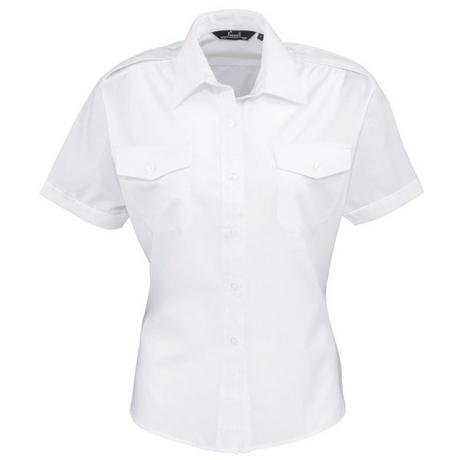 PREMIER  Pilot Bluse Kurzarm 