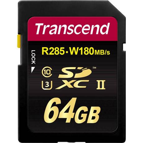 Transcend  SDXC-Karte 64GB 