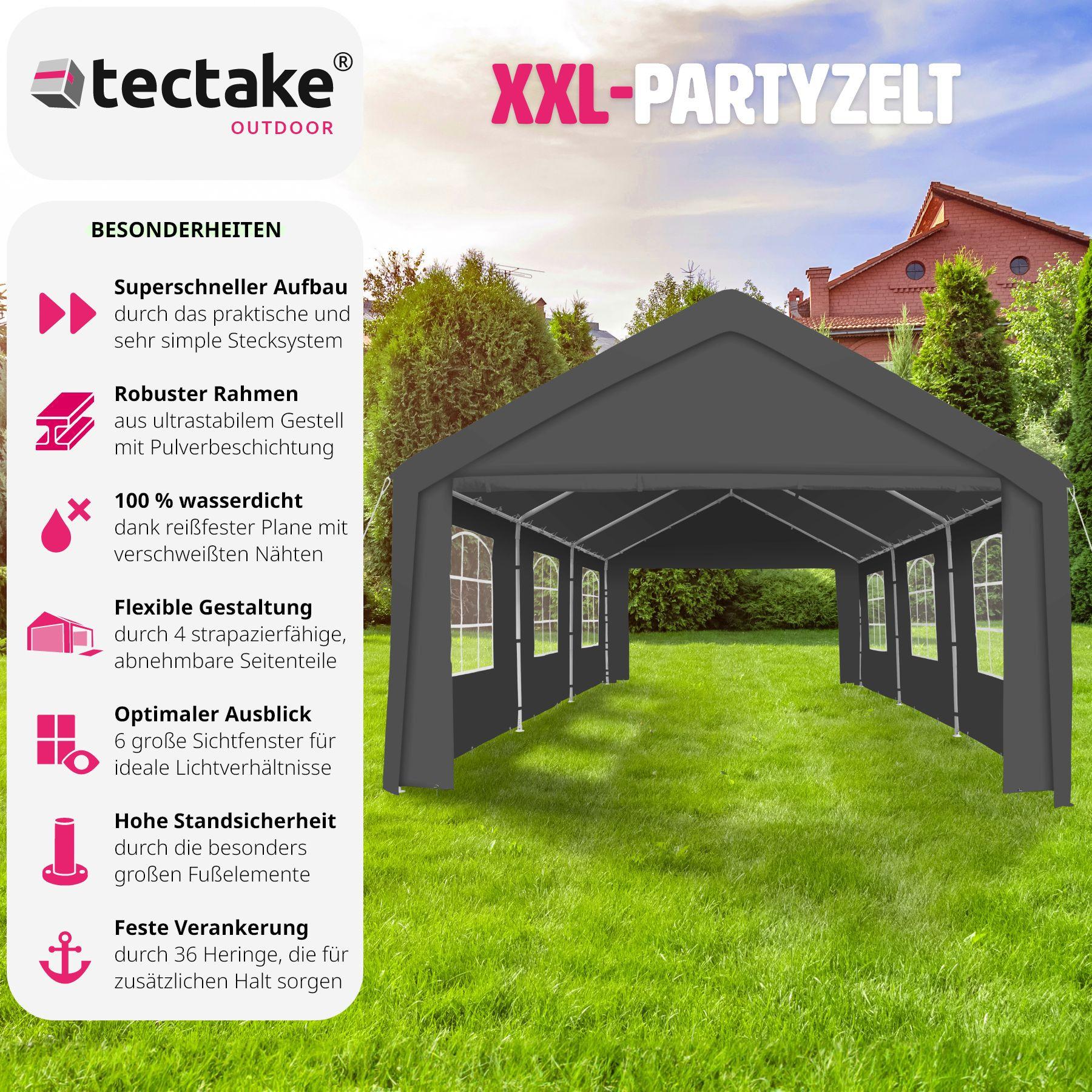 Tectake Tonnelle 6 x 4 m JASKO  