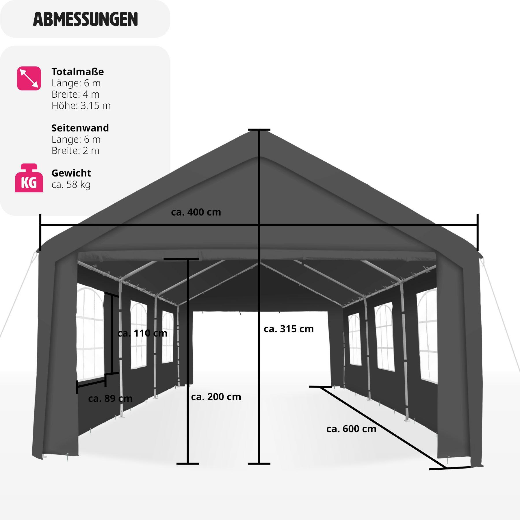 Tectake Gazebo Jasko  