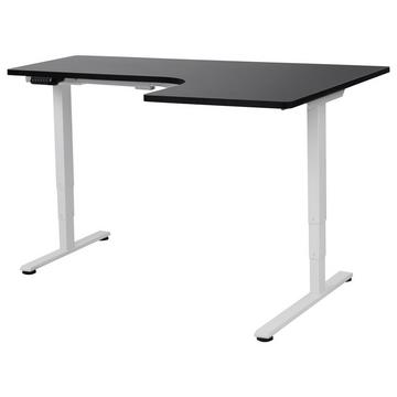 Eckschreibtisch elektrisch höhenverstellbar aus Faserplatte Modern DESTINES