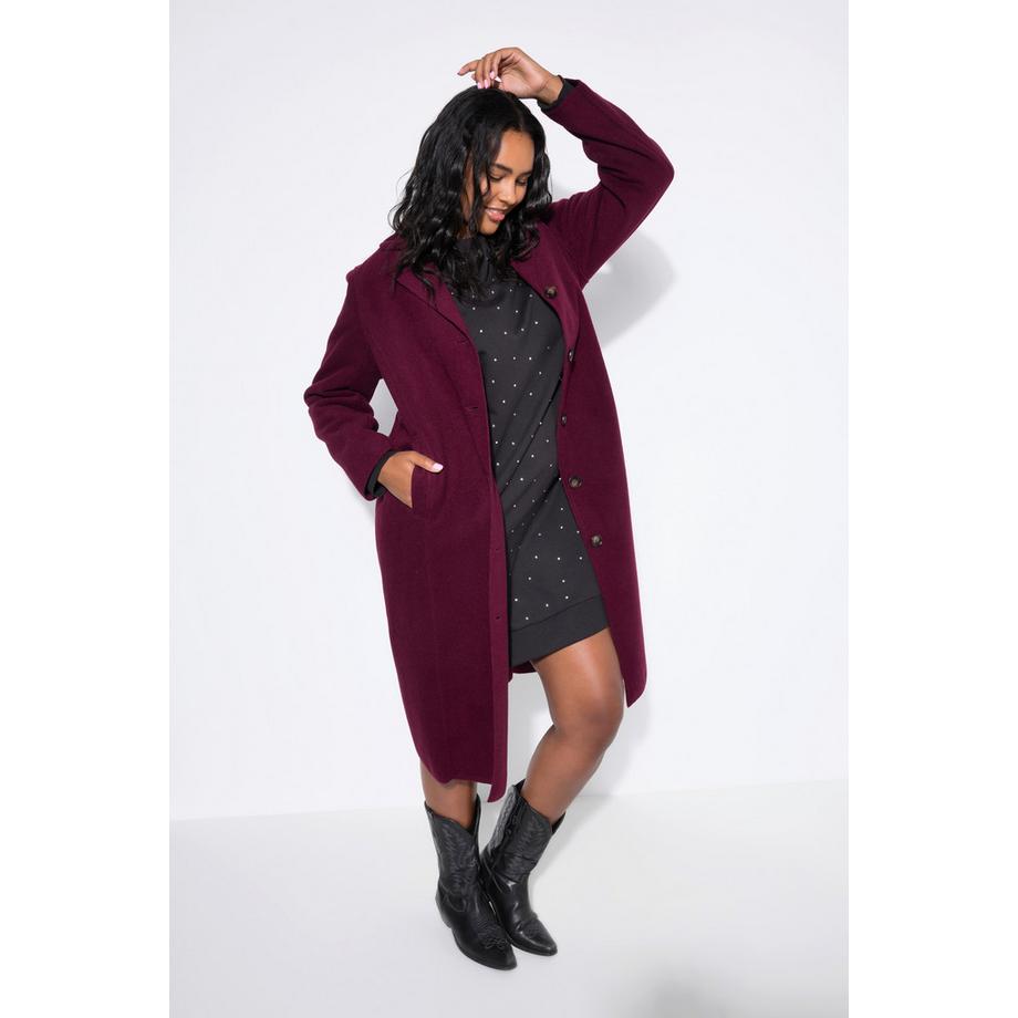 Studio Untold Cappotto Reversibile Collo Revers Maniche Lunghe  