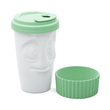 To-Go-Becher “lecker" mint 400 ml , 58-Products