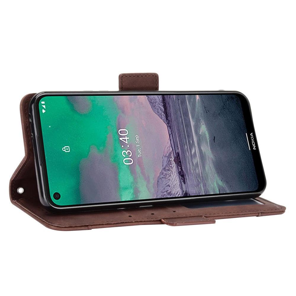 Cover-Discount  Nokia 3.4 - Etui avec de nombreux rangements pour cartes noir 