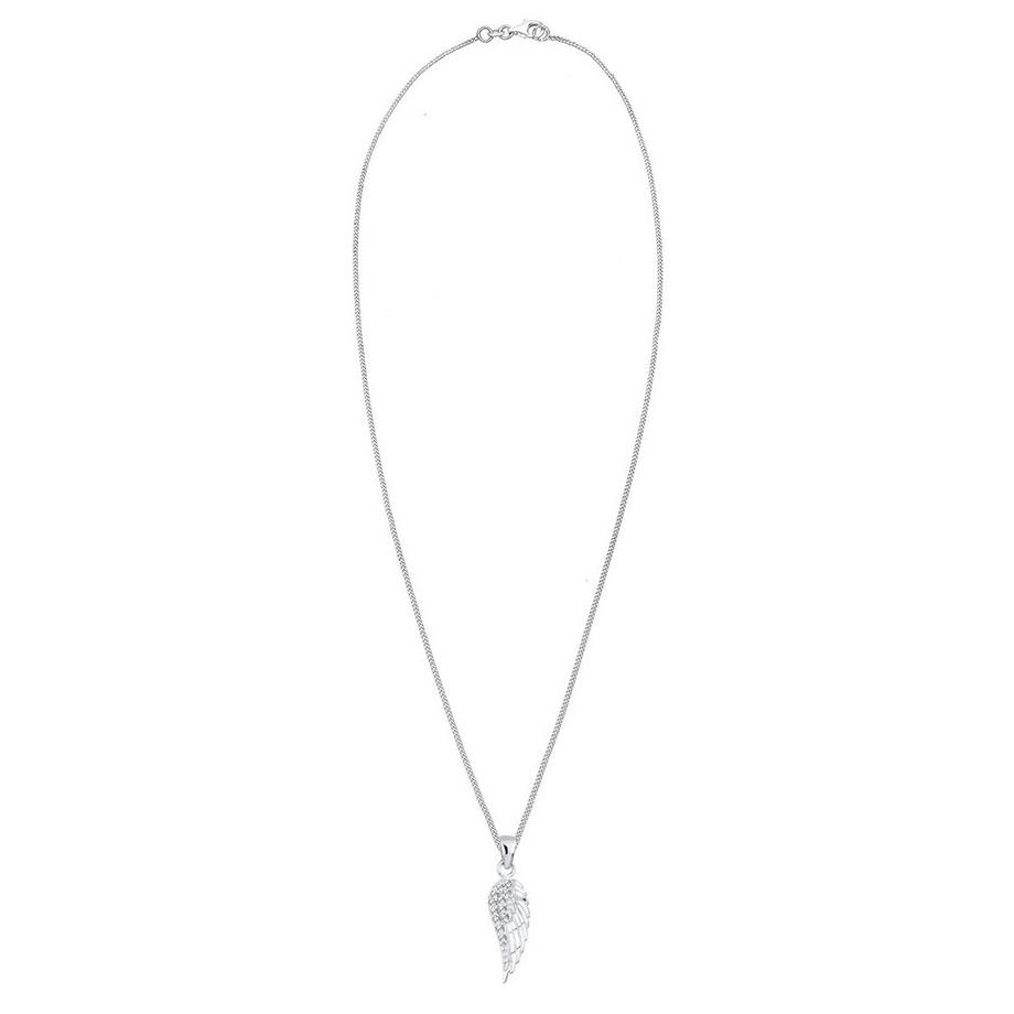 Elli  Collier Pendentif Aile Avec Cristaux 