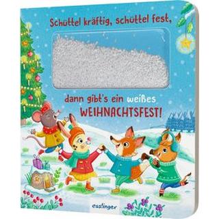 Schüttel-Pappe: Schüttel kräftig, schüttel fest, dann gibt´s ein weißes Weihnachtsfest! Ottenschläger, Madlen; Thau, Christine (Illustrationen) Couverture rigide 