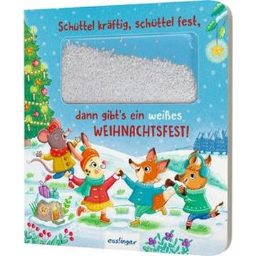 Schüttel-Pappe: Schüttel kräftig, schüttel fest, dann gibt´s ein weißes Weihnachtsfest!