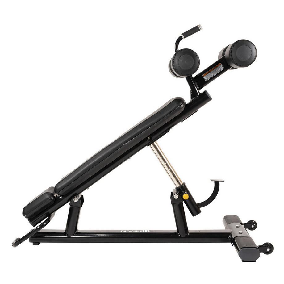 Titan  Banc décliné ajustable pour abdominaux "Sit-Up Decline Bench" Titan 