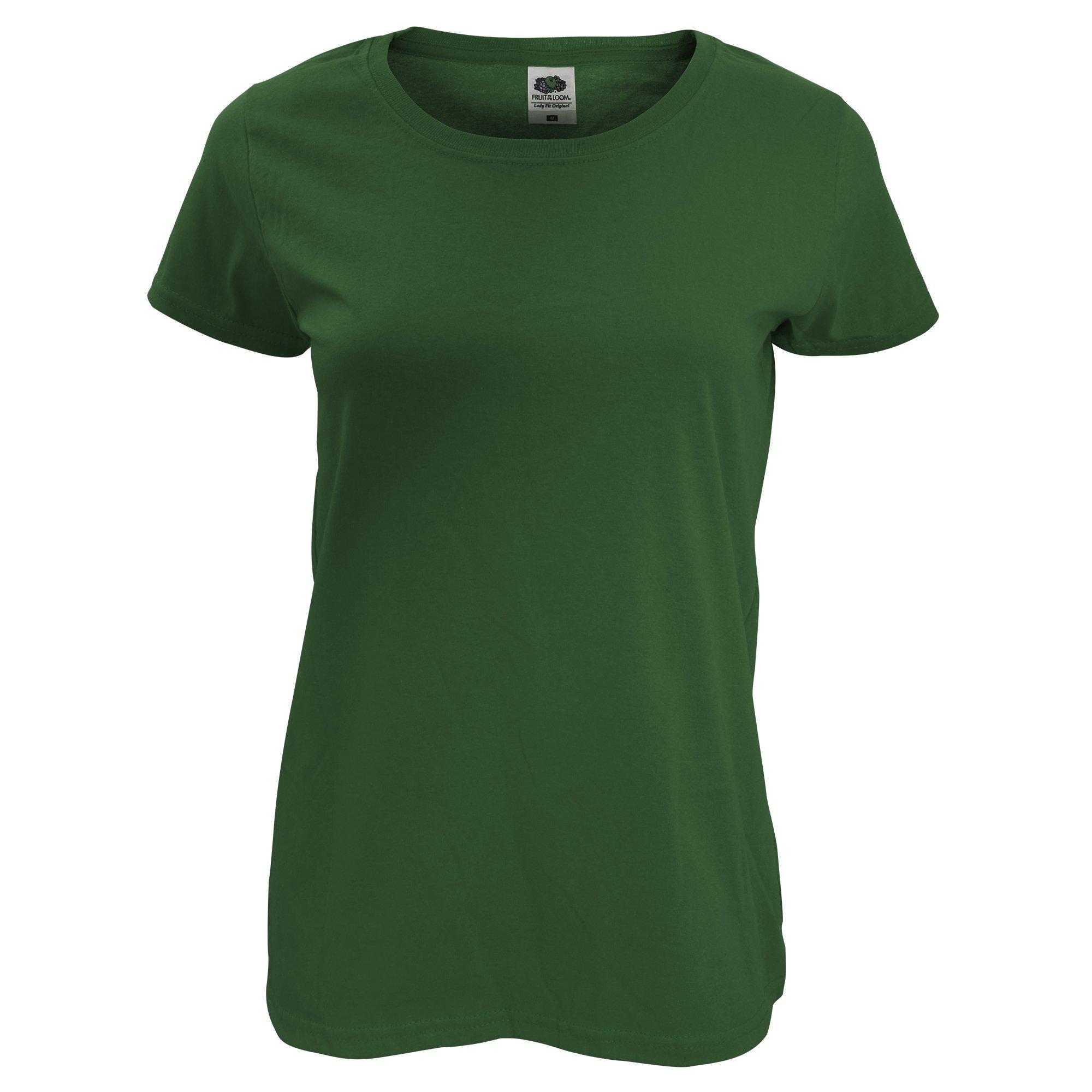 Image of Ladyfit Tshirt, Kurzärmlig Damen Grün XS