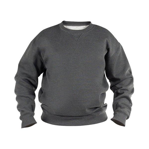 Image of Rockford Kingsize Sweat Crew Neck Jumper Herren Grau 5XL