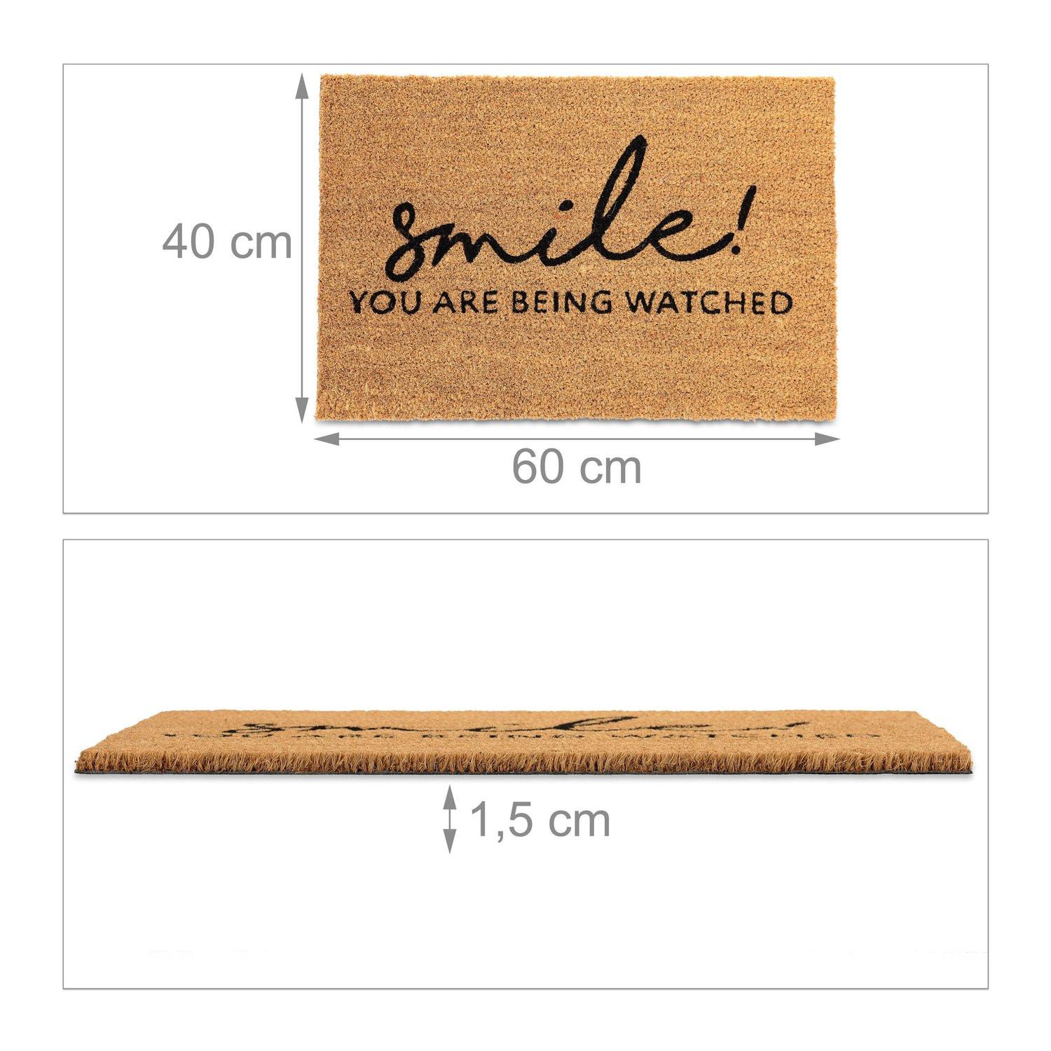 B2X Fußmatte Smile Coconut  