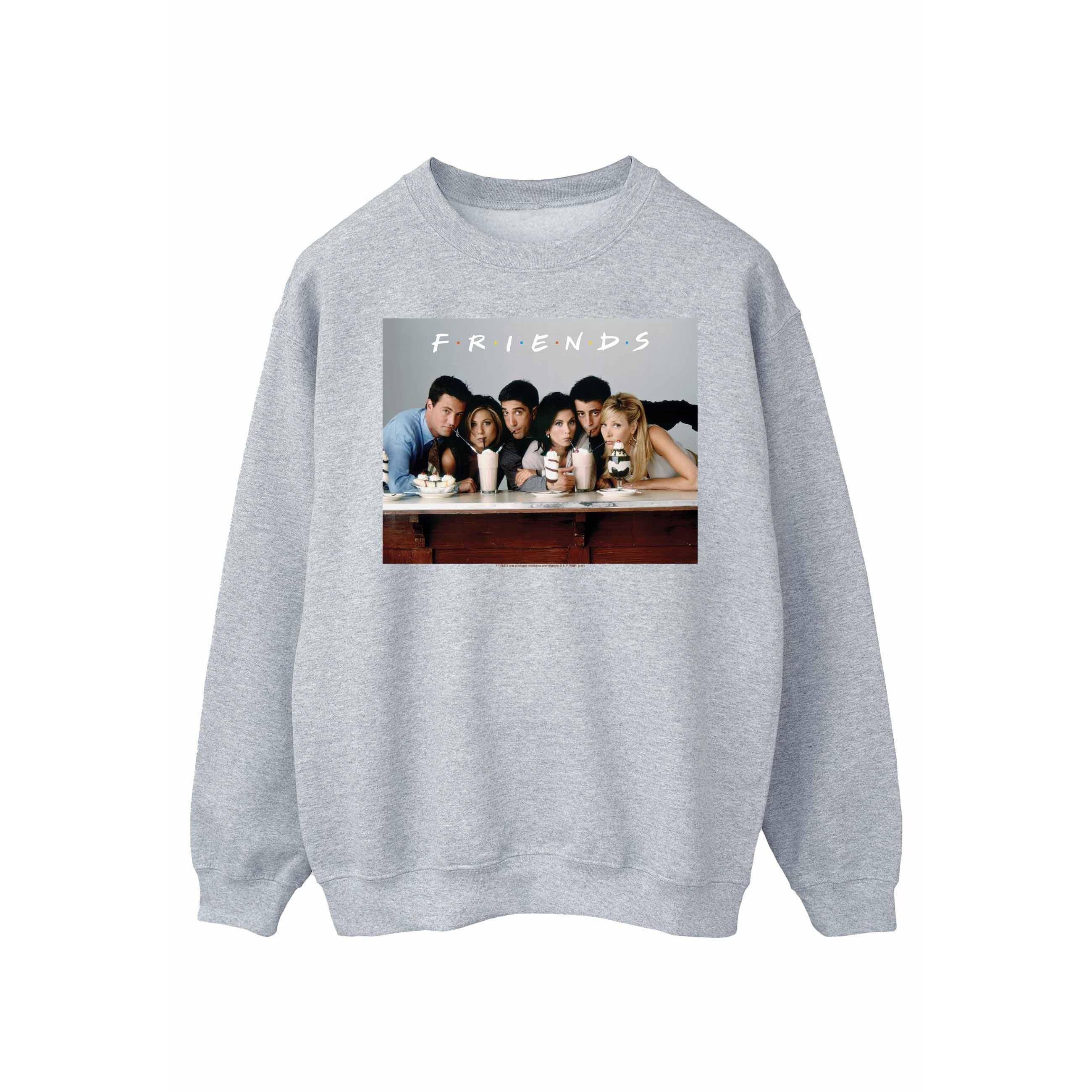Image of Group Photo Milkshakes Sweatshirt Damen Grau XL