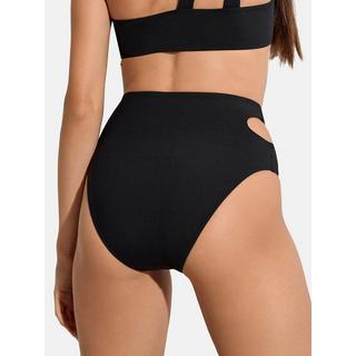 Lisca  Slip a vita alta asimmetrico per costumi da bagno Normandie 