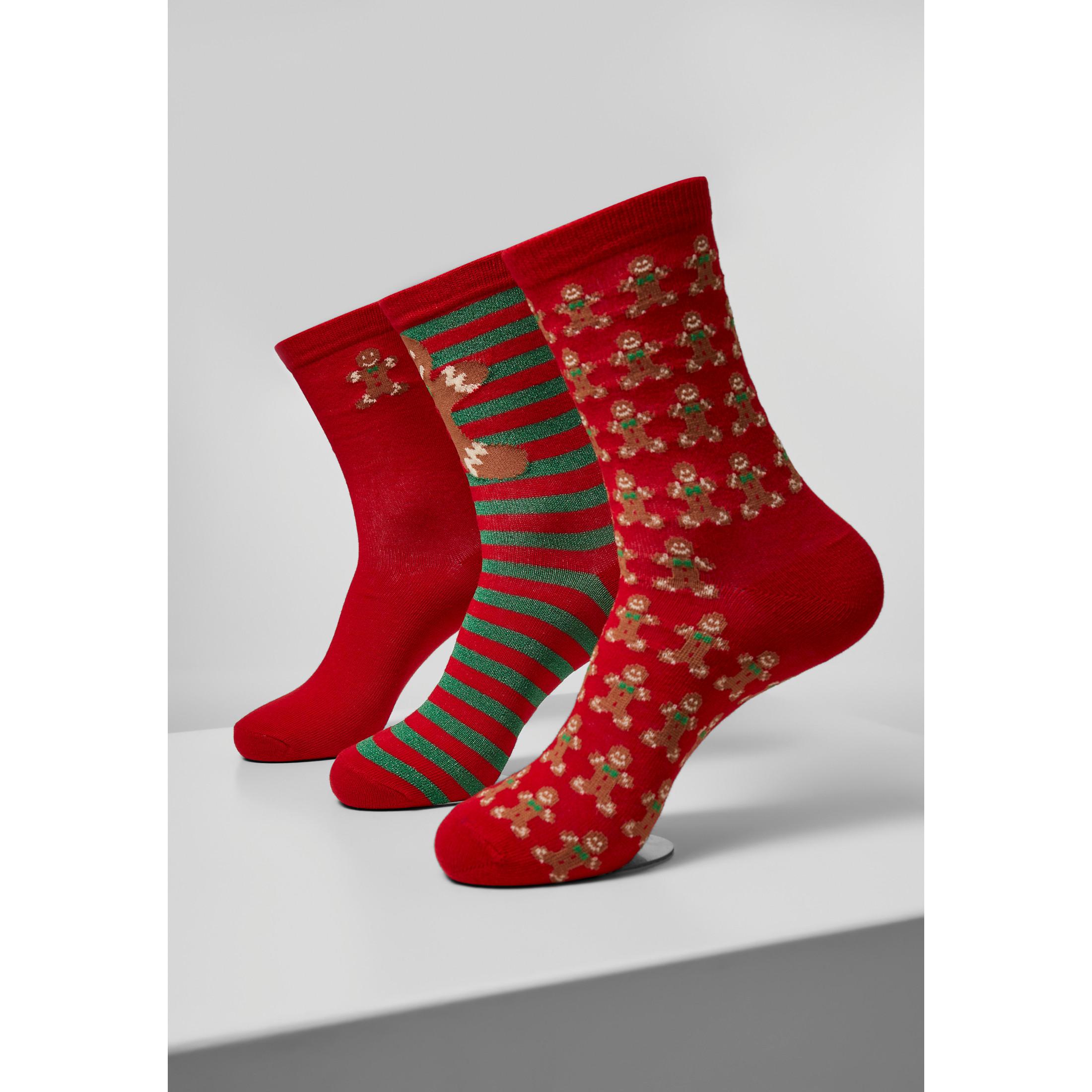 Image of Socken Christmas Gingerbread Lurex (3pcs) Herren 35-38