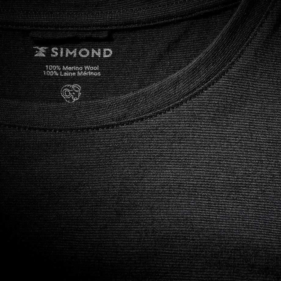 SIMOND  Kurzarmshirt  Merinowolle 