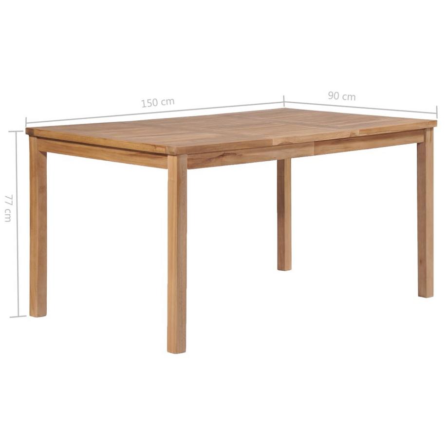 VidaXL Esstisch holz  