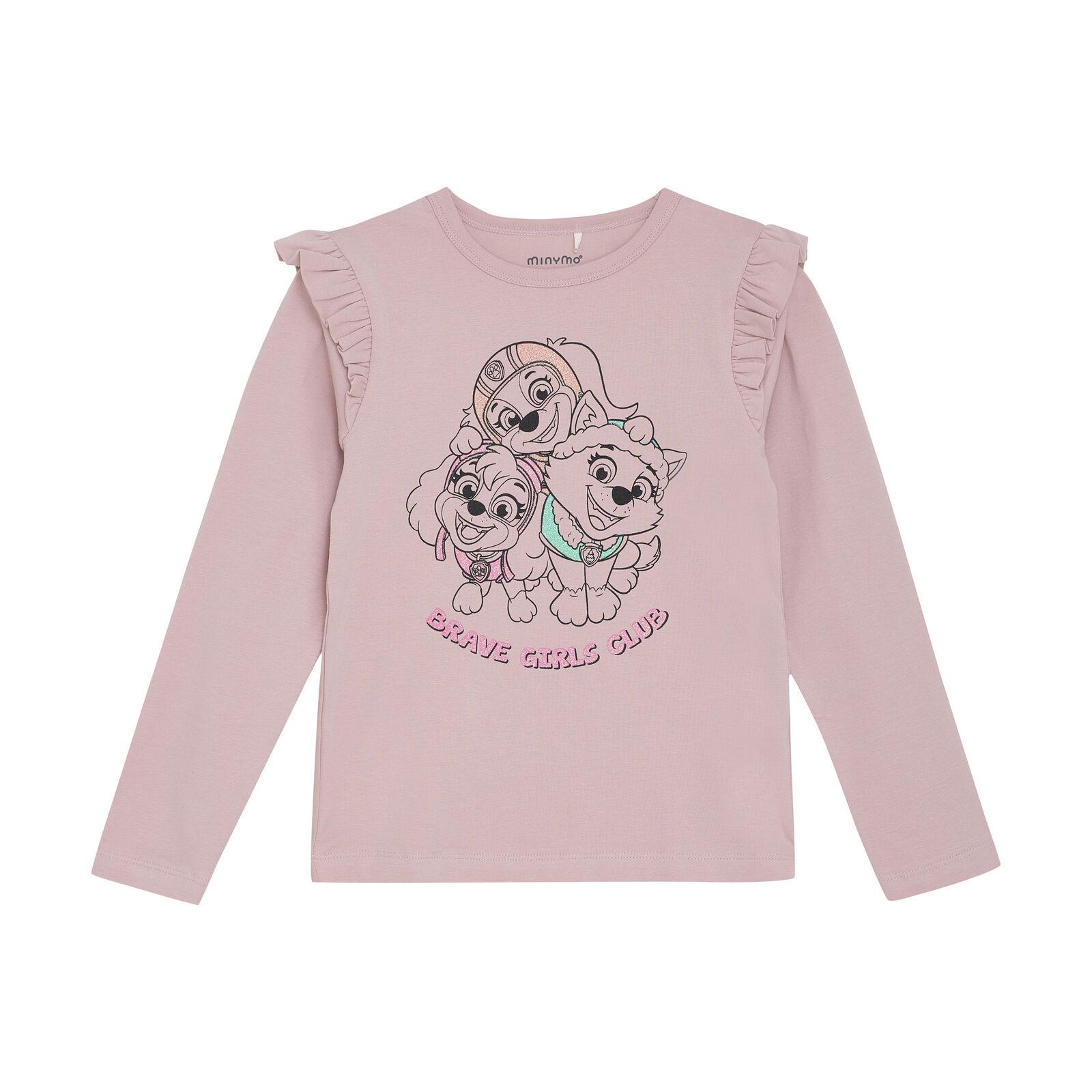 Minymo  Paw Patrol Langarmshirt Brave Girls Club 